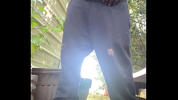 Outside masturbating