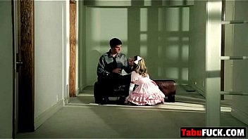 Blonde step daughter riding blowjob step dad big dickuth