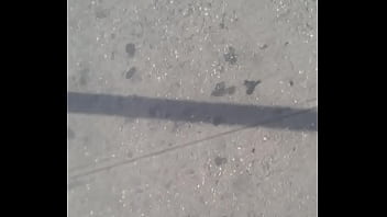 Guy follows girl with big ass