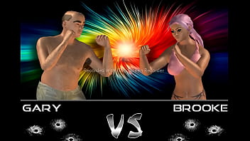 Las bolas de gary se enfrentan a la vagina latina de brooke quien ganará
