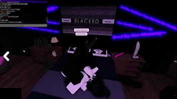 White bitch devours cock