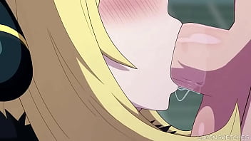 Pokémon trainer decides to award you for winning against her