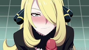 Pokémon trainer decides to award you for winning against her