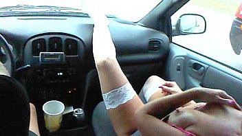 Jordan faye in pink outfit rubbing pink