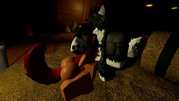 Cowgirl milks her furry boyfriend and fucks him Cowgirl milks her furry boyfriend and fucks him