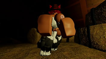 Cowgirl milks her furry boyfriend and fucks him Cowgirl milks her furry boyfriend and fucks him