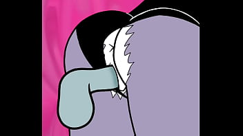 Ghost is convinced to dress up as a bunny so he can take a "look" at her"