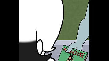 Ghost is convinced to dress up as a bunny so he can take a "look" at her"