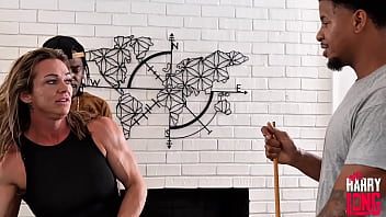 She lost we won pool shark gets slutted out by two young bulls