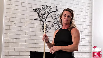 She lost we won pool shark gets slutted out by two young bulls