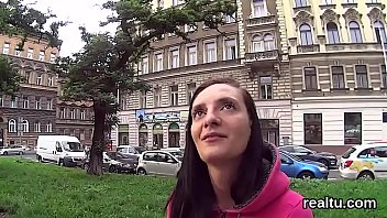 Czech girl is teased in the supermarket and screwed in pov