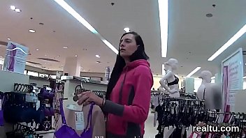 Czech girl is teased in the supermarket and screwed in pov