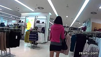 Czech girl is teased in the supermarket and screwed in pov