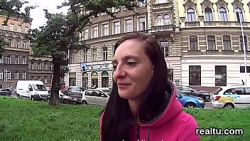 Czech girl is teased in the supermarket and screwed in pov