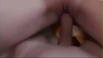 Finishing him off in her pussy