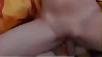 Finishing him off in her pussy