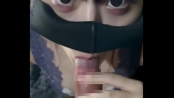 18歳素人地雷系女子の本気フェラ エロい下着で誘ってジュポジュポ上目遣いで手コキ口内射精