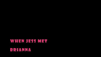 Scissoring with a glass dildo