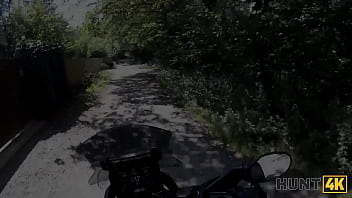 Hunt4k helina dream loves to ride bikes and huge dicks