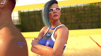 Taboo university #36 having a romantic scene with hot emo girl with braces