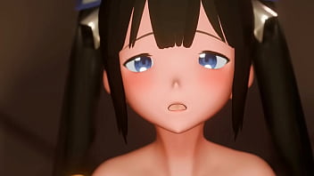 Hestia hace trabajo de muslos y cabalgata sobre la pija