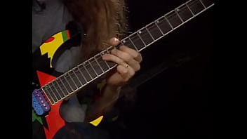 John petrucci fingering electric guitar