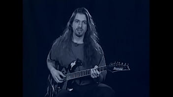 John petrucci fingering electric guitar