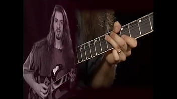 John petrucci fingering electric guitar
