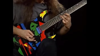 John petrucci fingering electric guitar