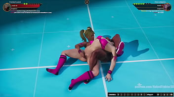 Frankie vs catfighter nf3d female kinky combat