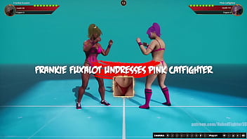 Frankie vs catfighter nf3d female kinky combat