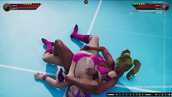 Frankie vs catfighter nf3d female kinky combat