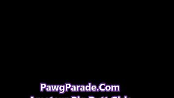 Thick ass white bitch huge booty twerk