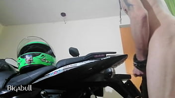 Sex With My Hot Motorcycle More My Big And Thick Cock thumbnail