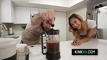 Sexy babe getting fucked rough from behind