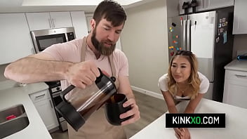 Sexy babe getting fucked rough from behind