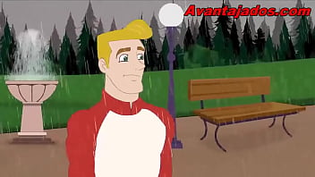 Homem gay safado mamou no parque