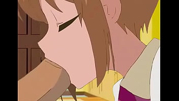 Sakura kinomoto chupando pene