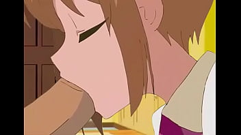 Sakura kinomoto chupando pene