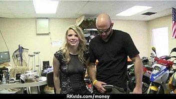 Amateur teens love money 2