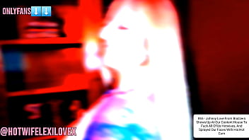 My slutty hotwife friends & i submit our holes to johnny love & he sprays cum on our faces