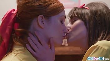 Camp leader sophia locke relives her time in camp redhead teen and her gf didn’t want to comply and the gfs licked and scissored