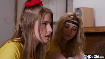 Camp Leader Sophia Locke Relives Her Time In Camp Conversionthe Redhead Teen And Her Gf Didn’t Want To Comply And The Gfs Licked And Scissored thumbnail