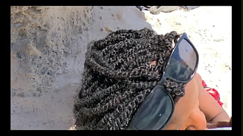 Heat of the shore lustful horny milf gets fucked at the beach