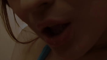 Playful babe pisses in panties pisses on dick while fucking and swallows cum