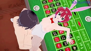 Amate yuzuriha machu bunny girl and shiiko sugai bunny girl intense sex mobile suit gundam gquuuuuux hentai