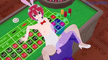 Amate yuzuriha machu bunny girl and shiiko sugai bunny girl intense sex mobile suit gundam gquuuuuux hentai