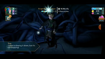 Hogwarts mystery plant tentac1es trap and use girl and her friends