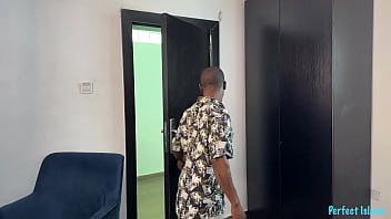 Ebony bbc fuck hard on her first visit