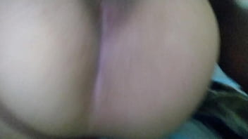 My bull is rubbing his cock against my tight ass hole but i'm virgin